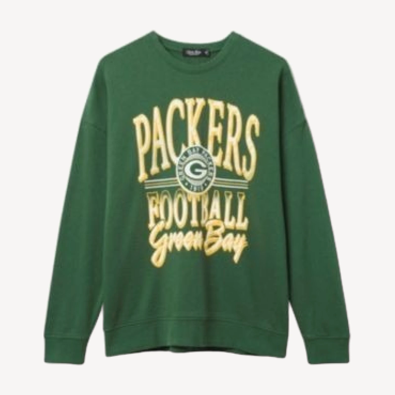 Junk Food Clothing Unisex Nfl Green Bay Packers Lateral Crew Fleece
