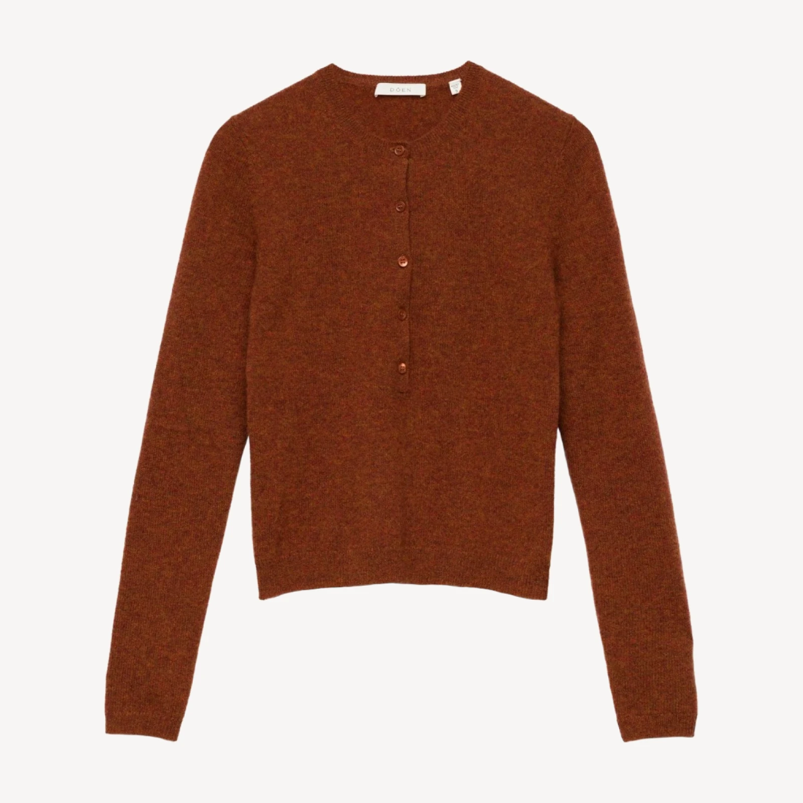HEATH CASHMERE HENLEY -- EMBER