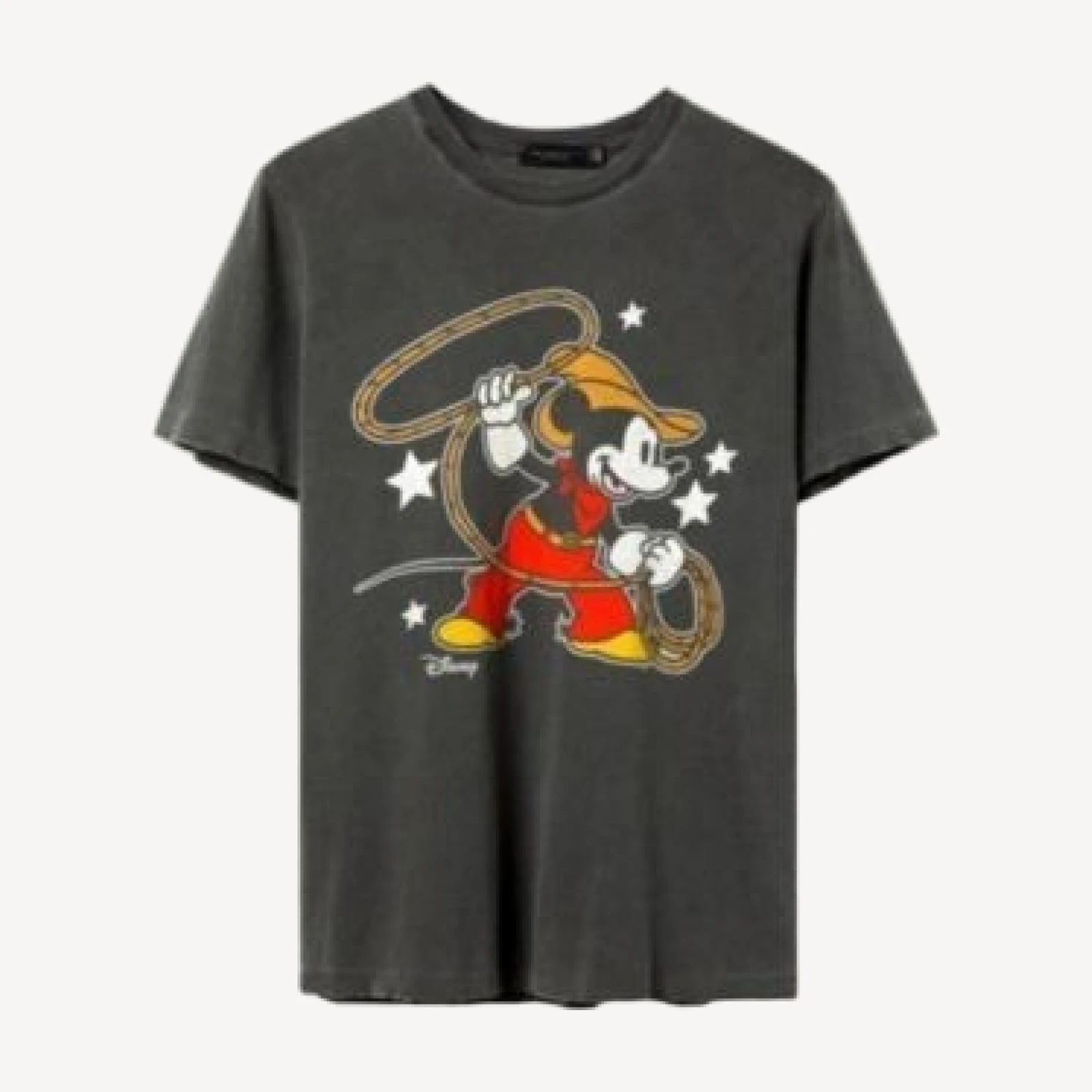 Junk Food Clothing Mickey Mouse Lasso Vintage Tee