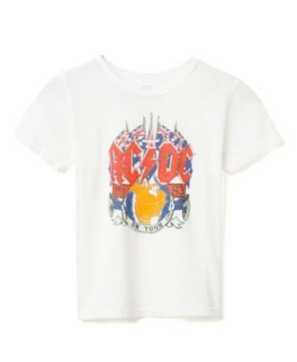 Junk Food Clothing Unisex Ac/Dc 1983 On Tour Tee - Little Kid, Big Kid