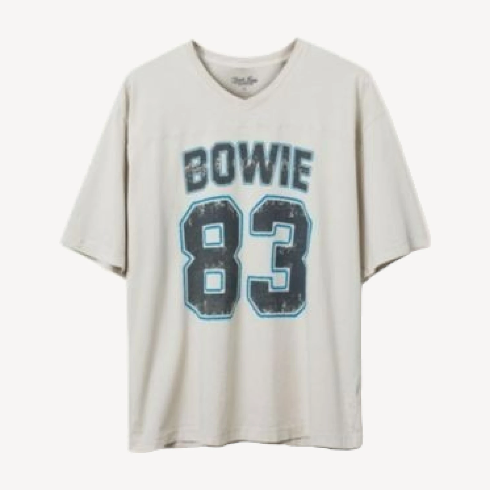 Junk Food Clothing Unisex David Bowie '83 Hockey Tee
