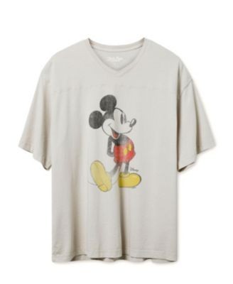Junk Food Clothing Unisex Mickey '28 Hockey Tee