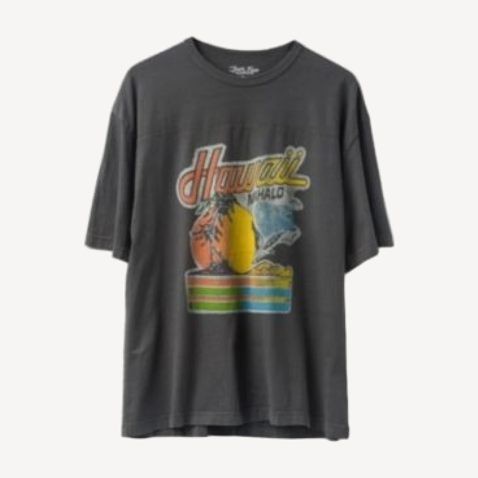 Junk Food Clothing Unisex Hawaii Mahalo Hockey Tee