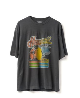 Junk Food Clothing Unisex Hawaii Mahalo Hockey Tee