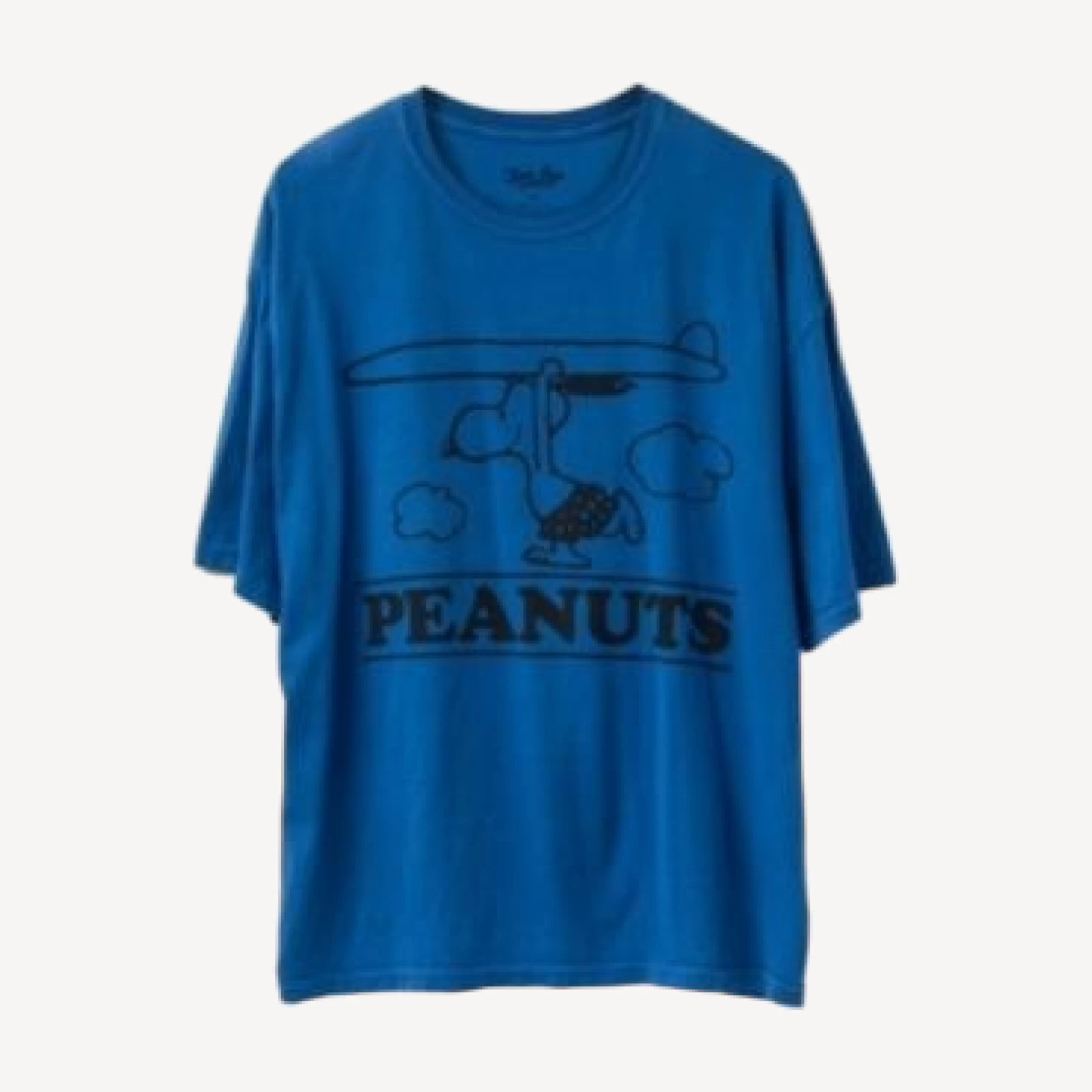 Junk Food Clothing Unisex Peanuts Snoopy Surfboard Oversized Tee