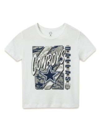 Junk Food Clothing Unisex Nfl Dallas Cowboys Icon Tee - Little Kid, Big Kid