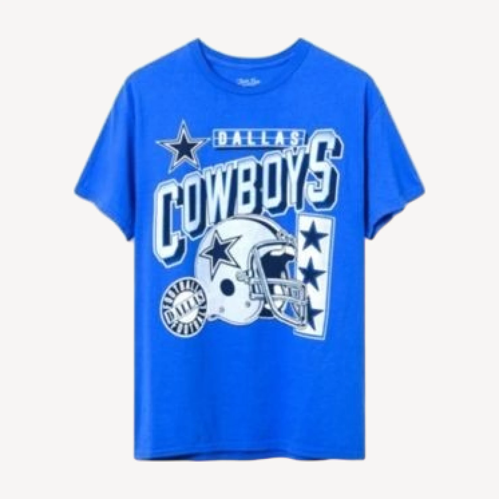 Junk Food Clothing Unisex Nfl Dallas Cowboys Checkdown Flea Market Tee