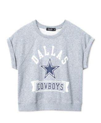 Junk Food Clothing Women's Nfl Dallas Cowboys Raglan Fleece Tank
