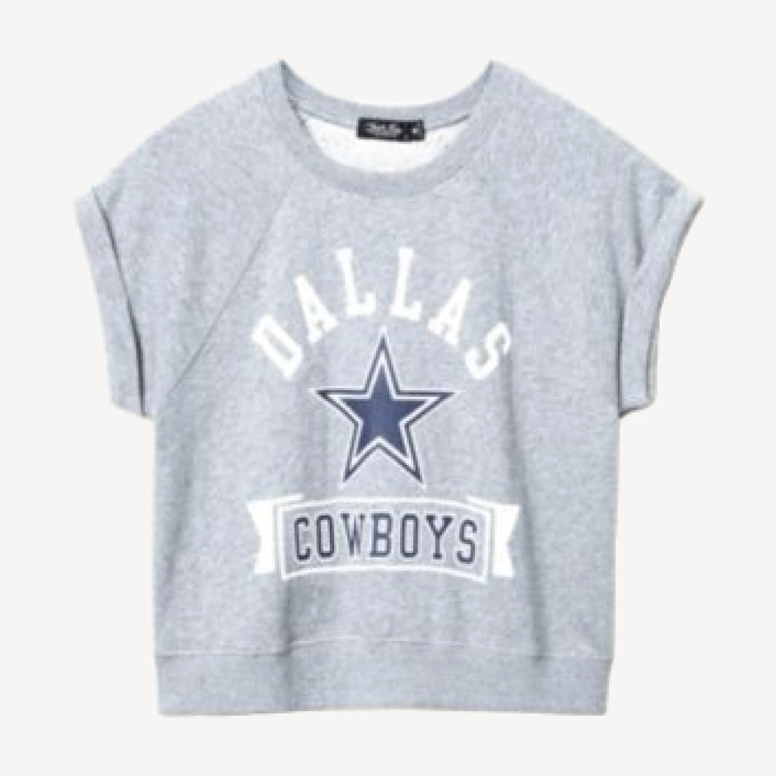 Junk Food Clothing Women's Nfl Dallas Cowboys Raglan Fleece Tank