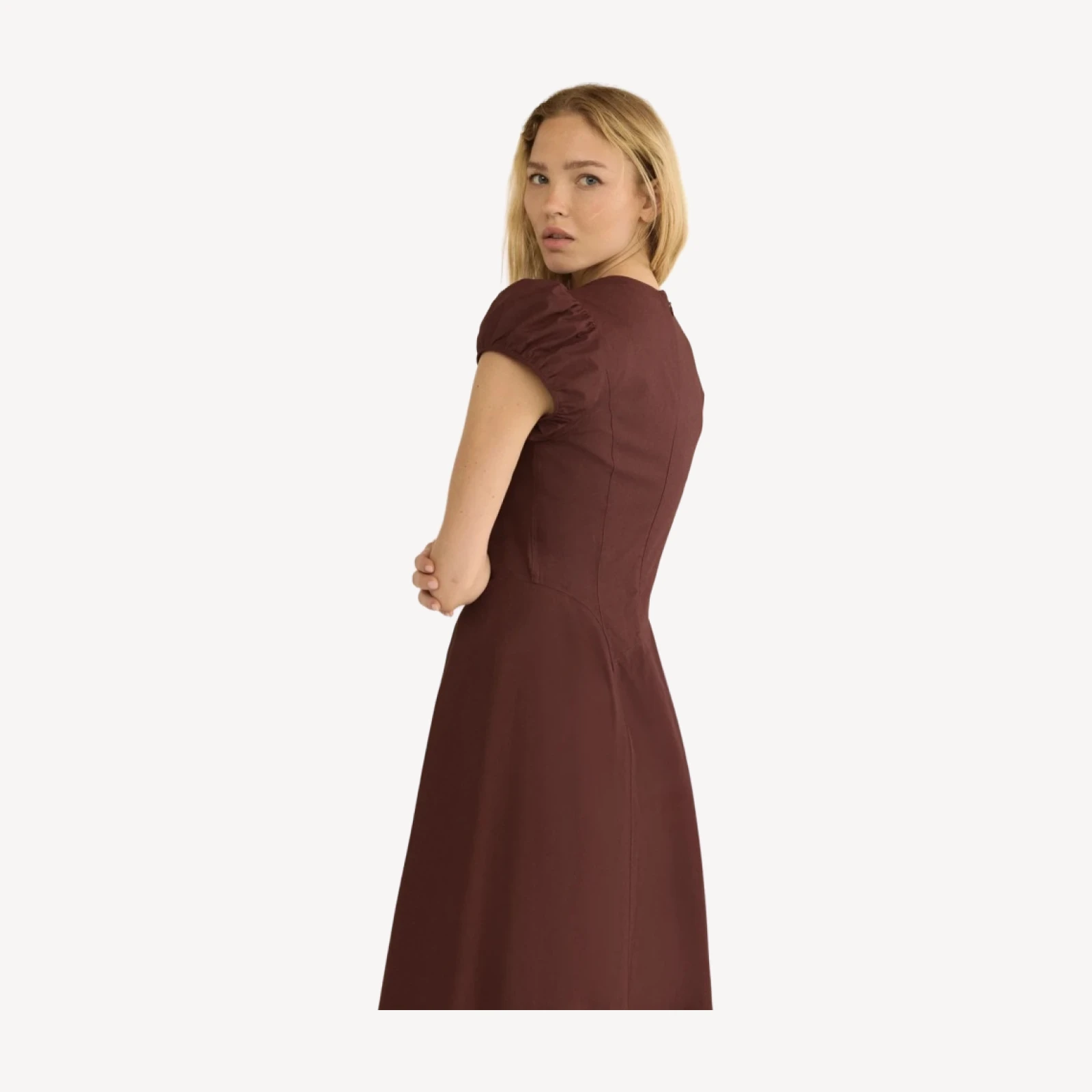RIVELLE DRESS -- DAHLIA