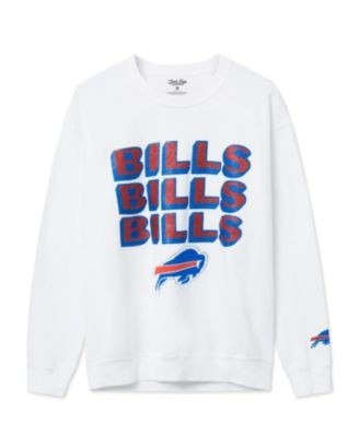 Junk Food Clothing Unisex Nfl Buffalo Bills Repeat Bling Flea Market Crew Fleece