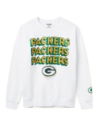 Junk Food Clothing Unisex Nfl Green Bay Packers Repeat Bling Flea Market Crew Fleece