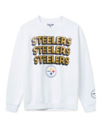 Junk Food Clothing Unisex Nfl Pittsburgh Steelers Repeat Bling Flea Market Crew Fleece