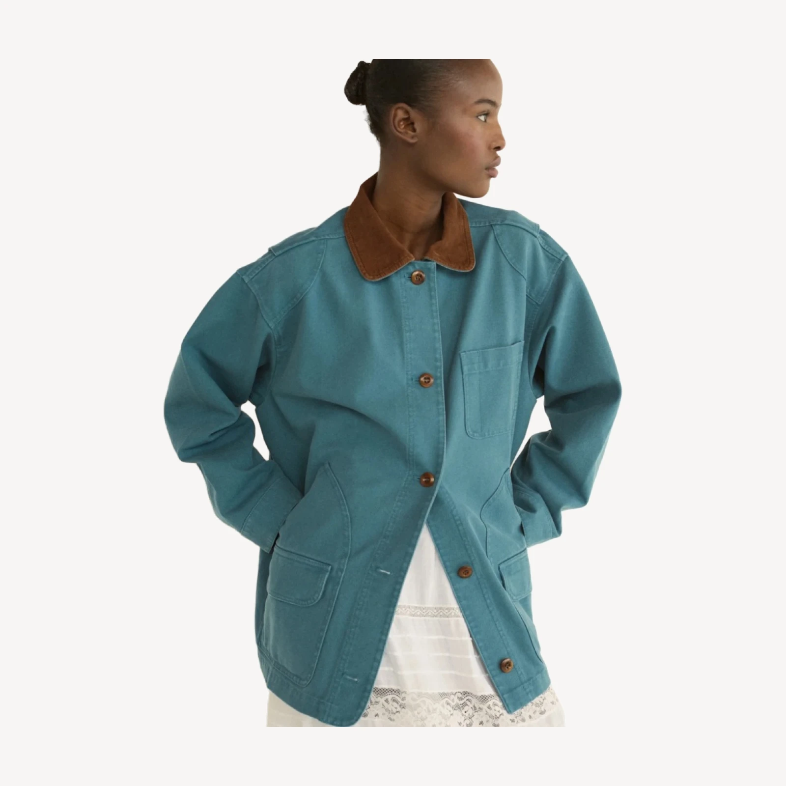 PASCUAL JACKET -- CASPIAN BLUE