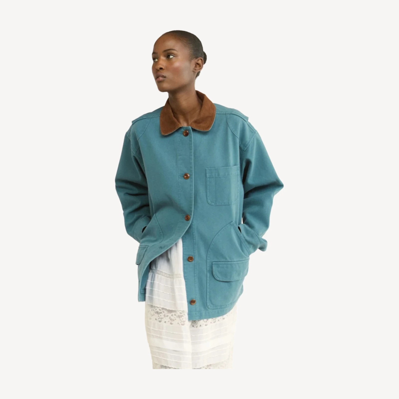 PASCUAL JACKET -- CASPIAN BLUE