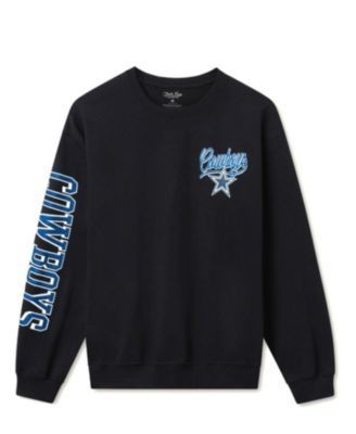 Junk Food Clothing Unisex Nfl Dallas Cowboys Glitter Flea Market Crew Fleece