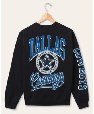 Junk Food Clothing Unisex Nfl Dallas Cowboys Glitter Flea Market Crew Fleece
