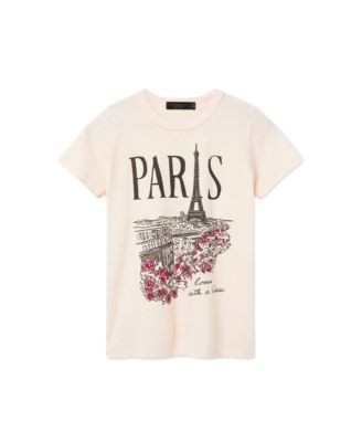 Junk Food Clothing Women's Paris Room with a View Original Tee