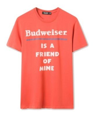 Junk Food Clothing Unisex Budweiser is a Friend of Mine Vintage Tee