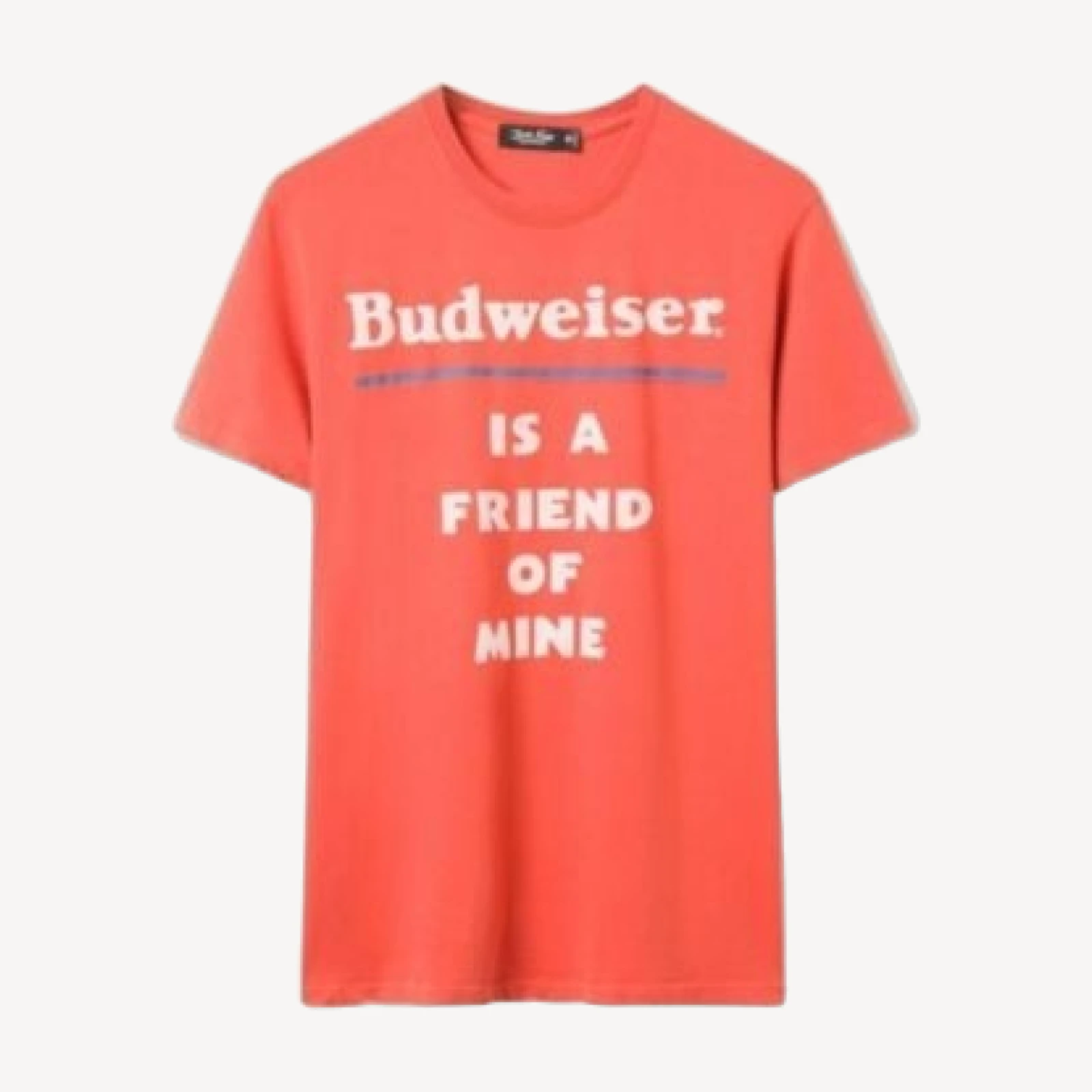 Junk Food Clothing Unisex Budweiser is a Friend of Mine Vintage Tee