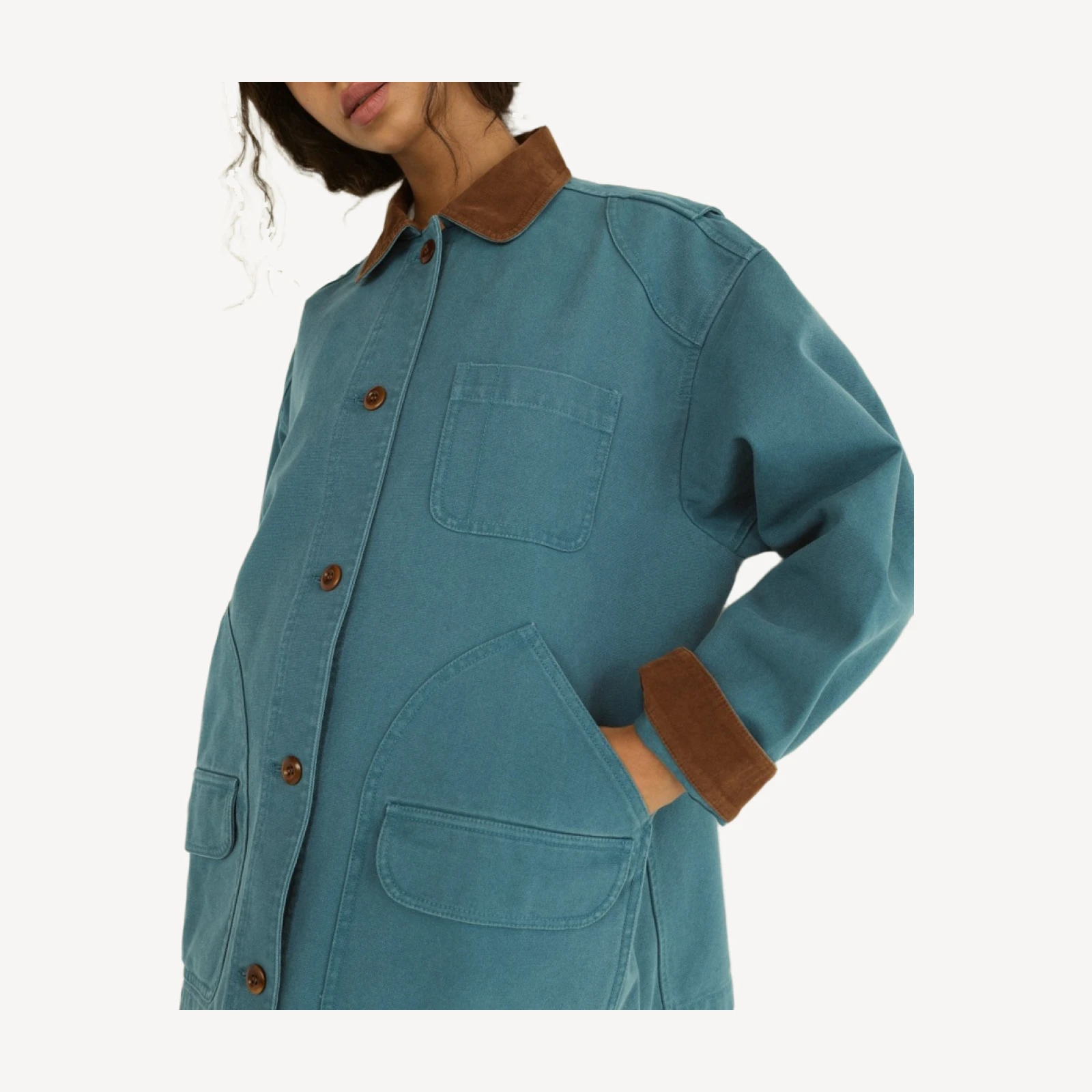 PASCUAL JACKET -- CASPIAN BLUE