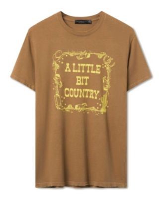 Junk Food Clothing Unisex A Little Bit Country Vintage Tee