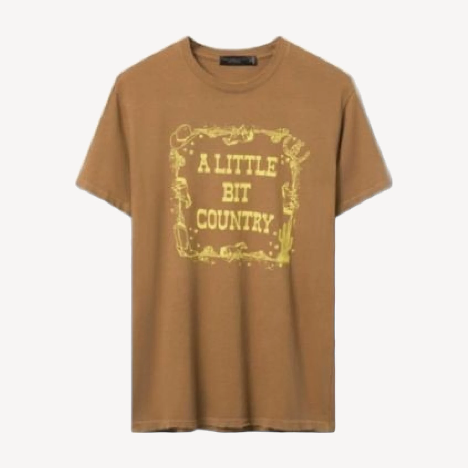 Junk Food Clothing Unisex A Little Bit Country Vintage Tee