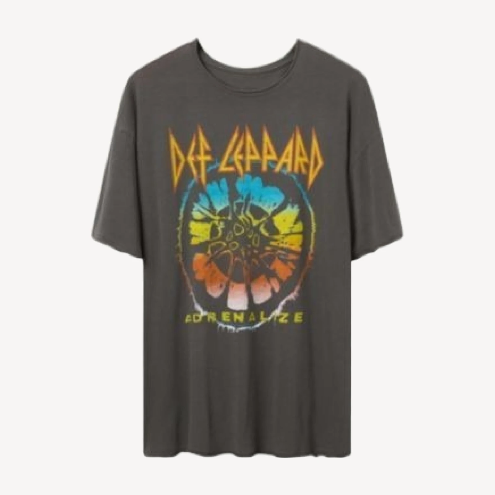 Junk Food Clothing Unisex Def Leppard Adrenalize Biggie Tee