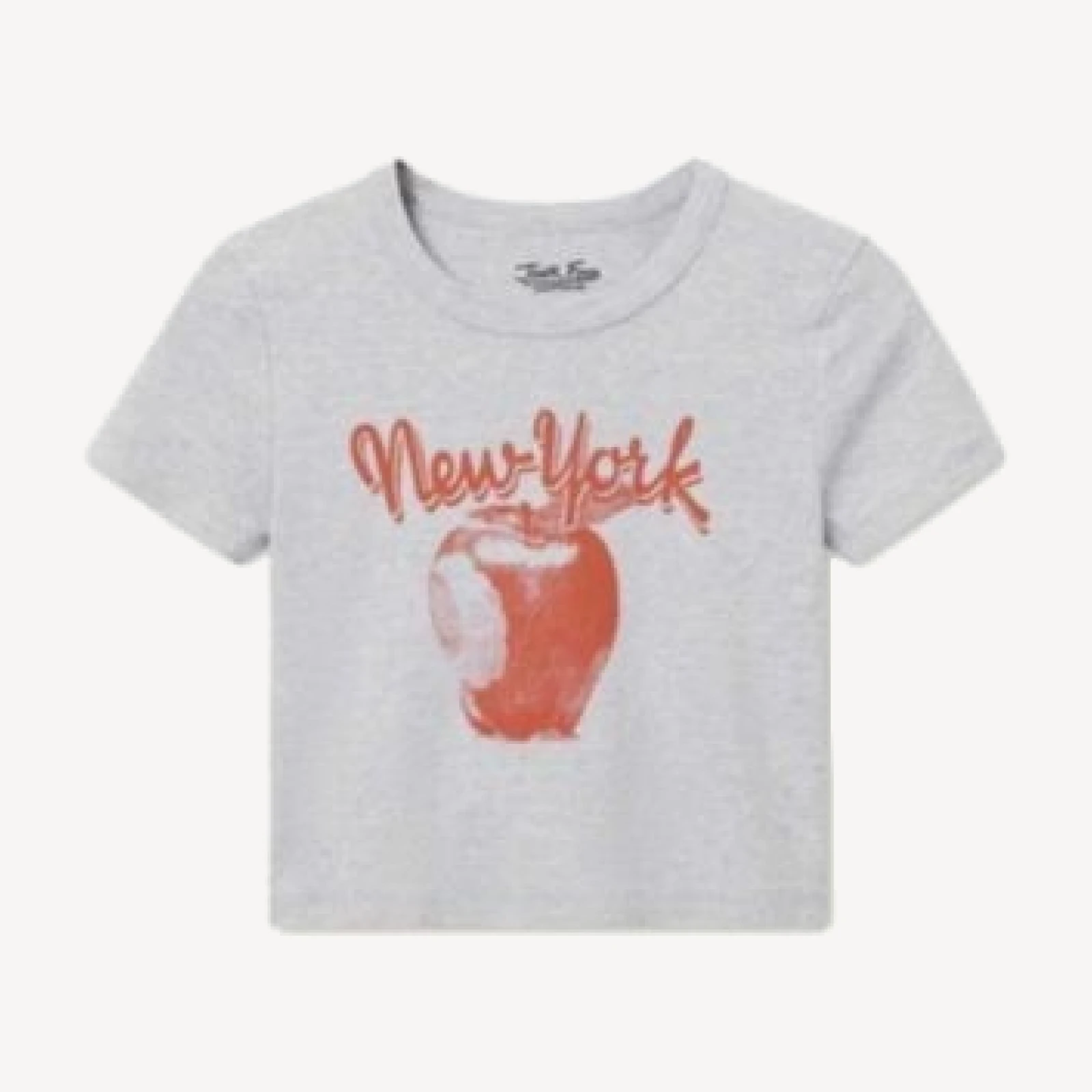 Junk Food Clothing Women's New York The Big Apple Baby Tee
