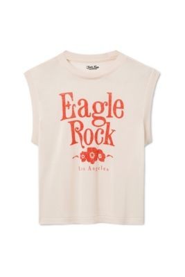 Junk Food Clothing Women's Eagle Rock Vintage Tissue Tank