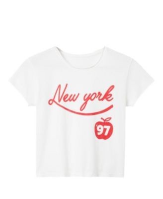 Junk Food Clothing Women's New York '97 Vintage Baby Tee