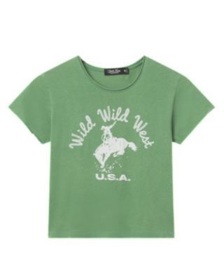 Junk Food Clothing Women's Wild Wild West Vintage Baby Tee