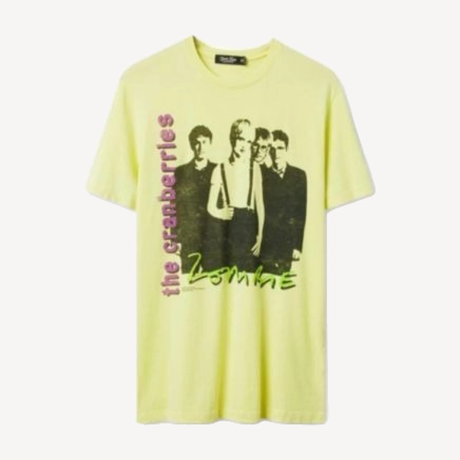 Junk Food Clothing Unisex The Cranberries Zombie Vintage Tee