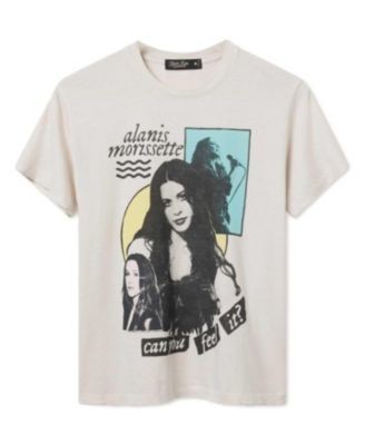 Junk Food Clothing Women's Alanis Morisette Can You Feel It Vintage Tee