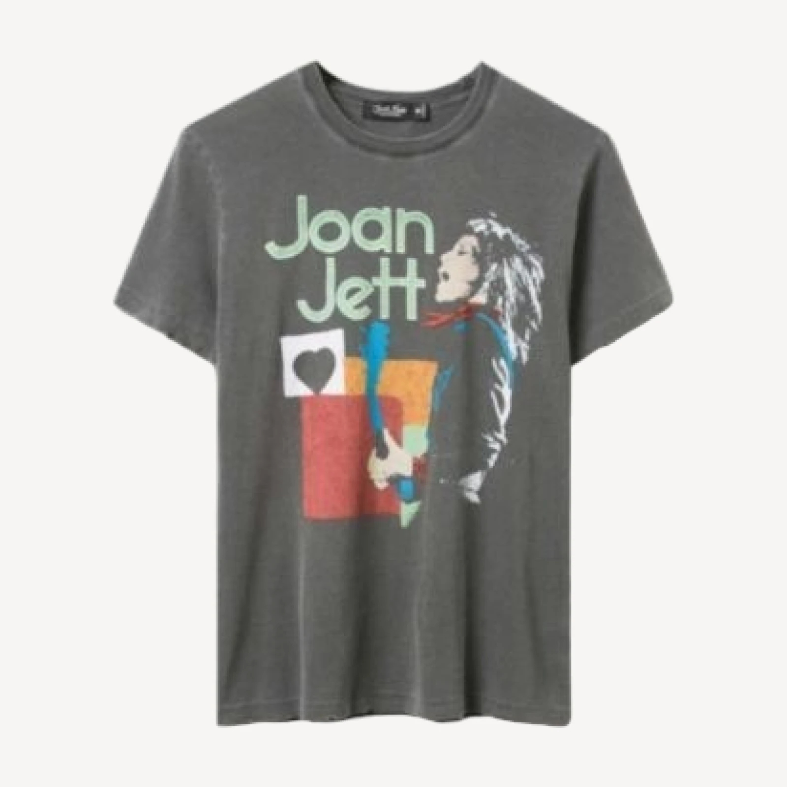 Junk Food Clothing Women's Joan Jett Cherry Bomb Vintage Tee