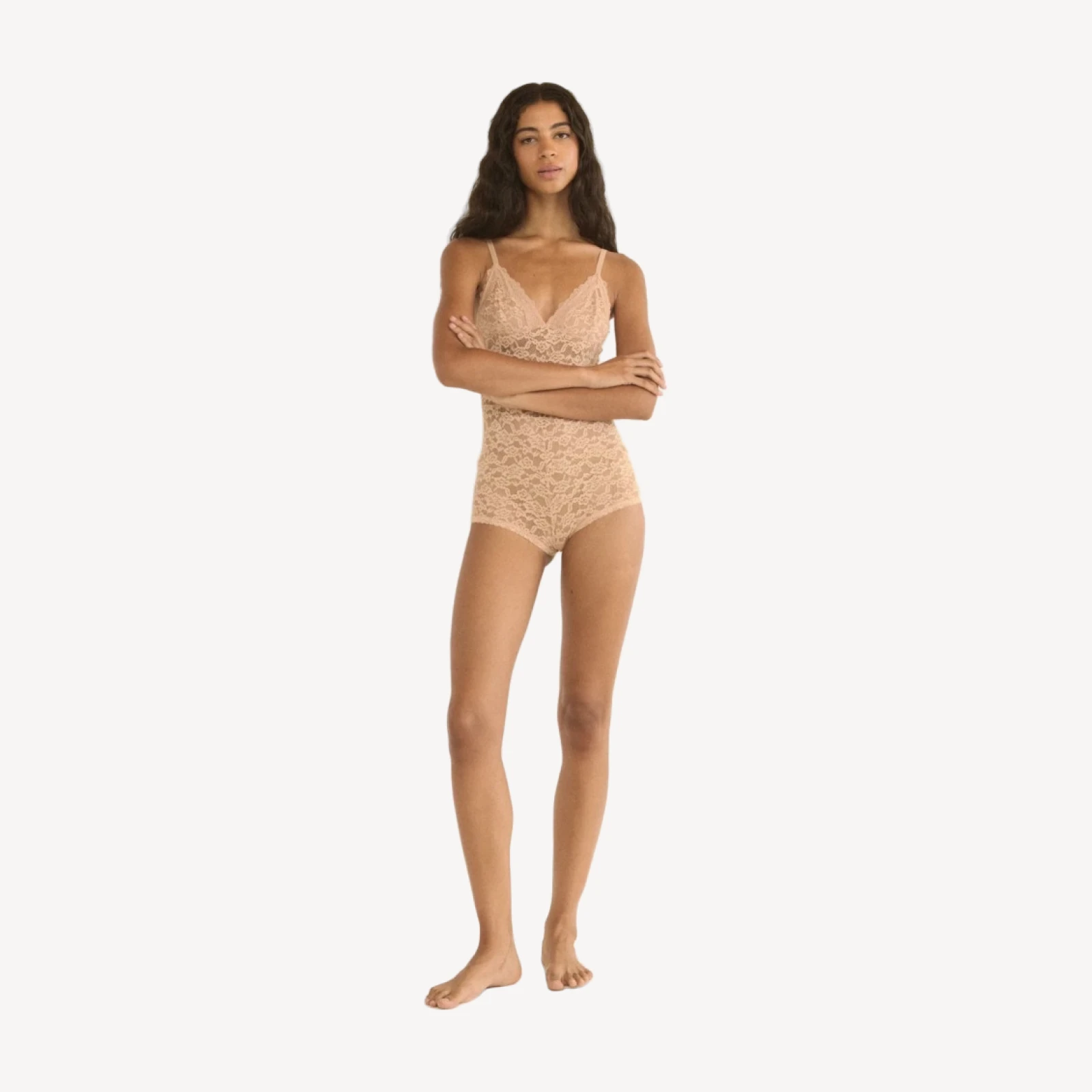 BETHANY BODYSUIT -- ANTIQUE ROSE