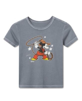 Junk Food Clothing Unisex Mickey Mouse Lasso Tee - Little Kid, Big Kid