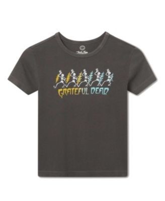 Junk Food Clothing Unisex Grateful Dead Skeleton Tee - Little Kid, Big Kid