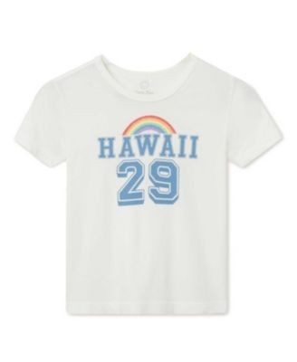 Junk Food Clothing Unisex Hawaii Rainbow Tee - Little Kid, Big Kid
