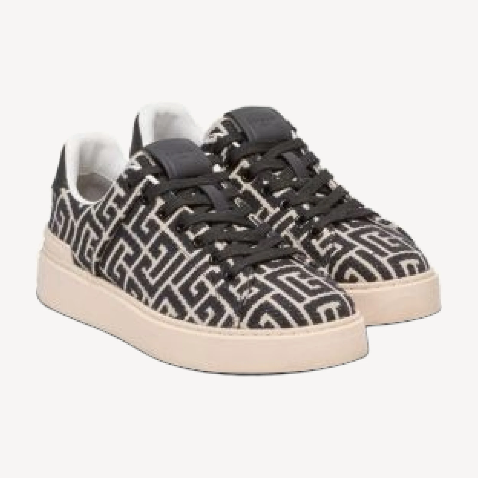 Balmain Women's Monogram B-Court Trainers