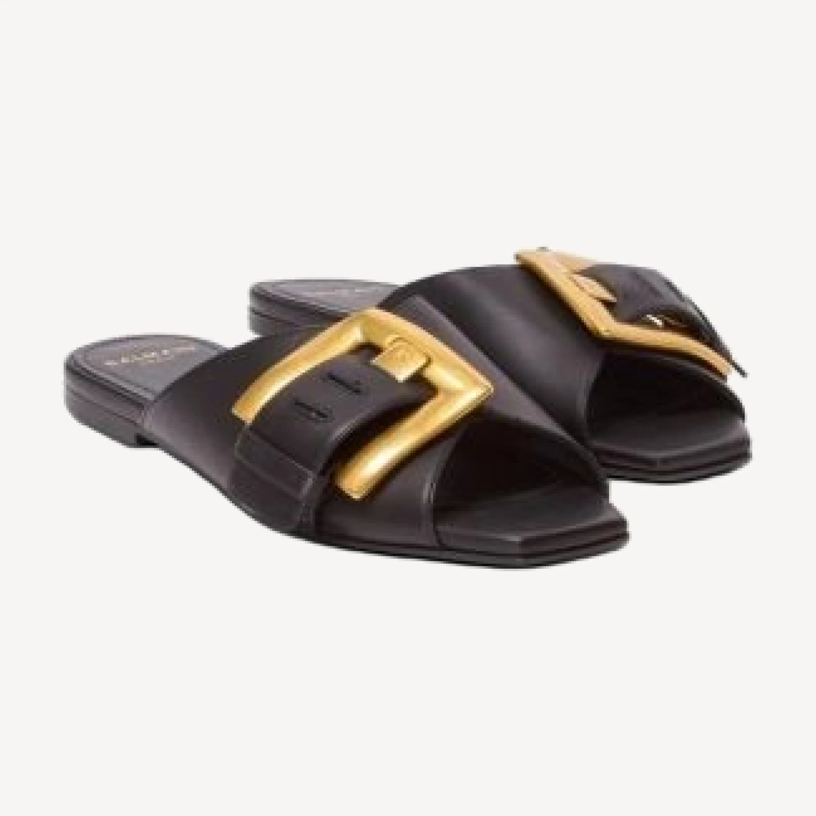 Balmain Women's Anthem Flat Sandals