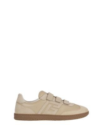 Balmain Men's Balmain Swan Trainers in Smooth Leather and Suede