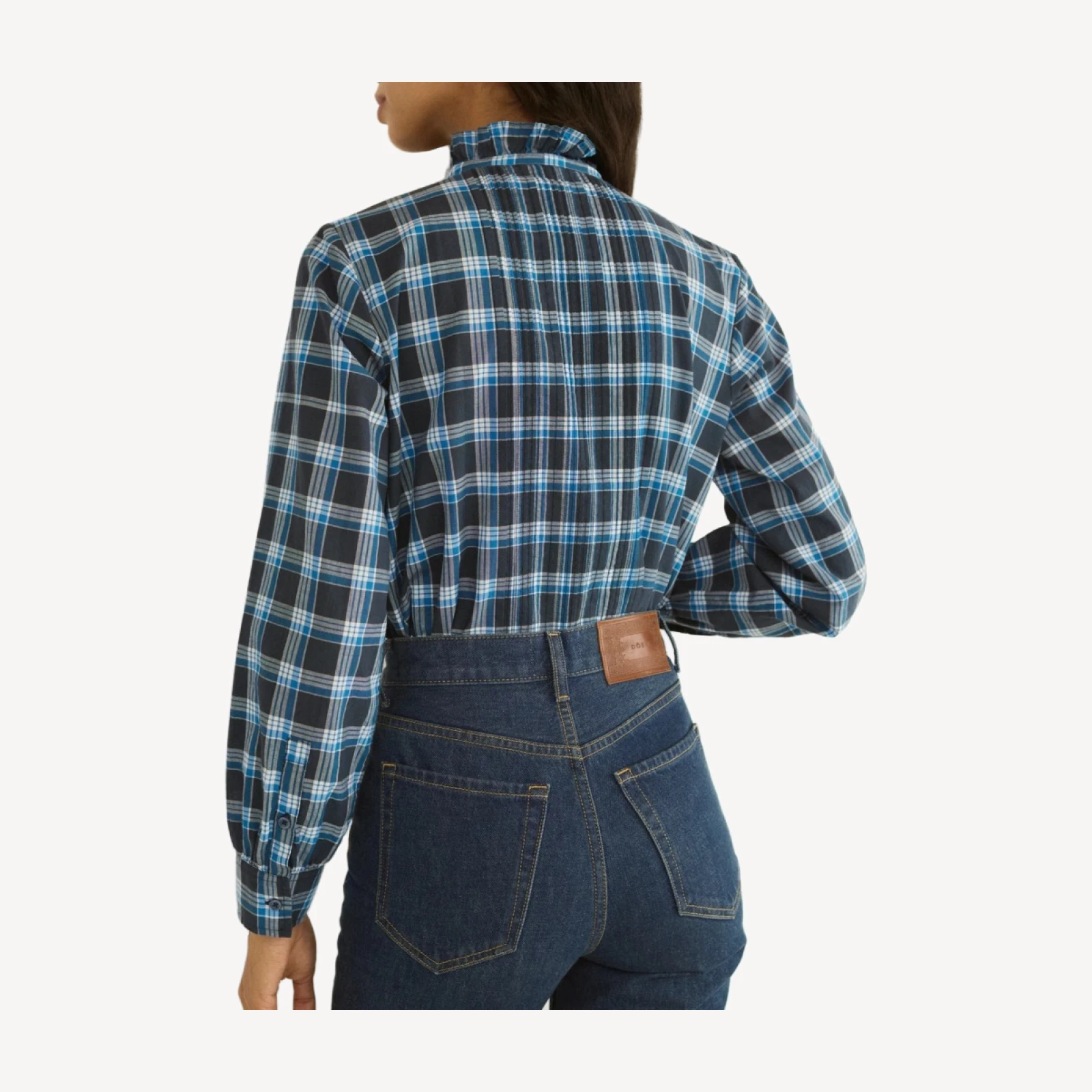 BARRETT TOP -- VALMONT PLAID