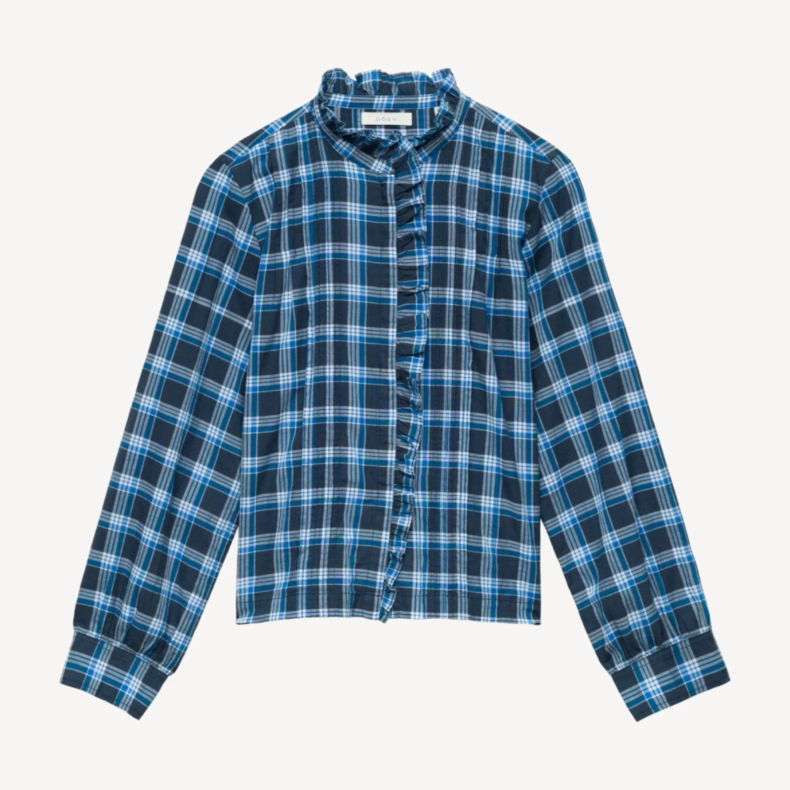 BARRETT TOP -- VALMONT PLAID