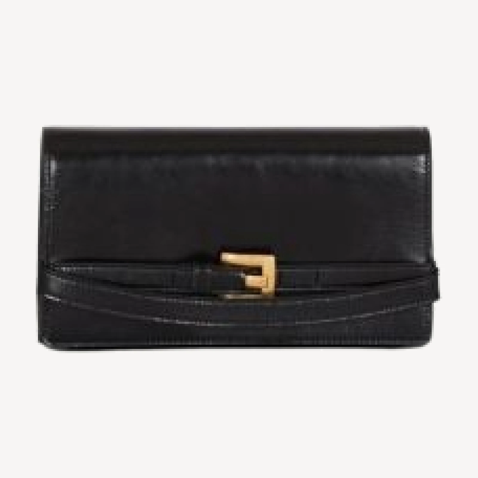Balmain Shuffle Calfskin Wallet With Chain