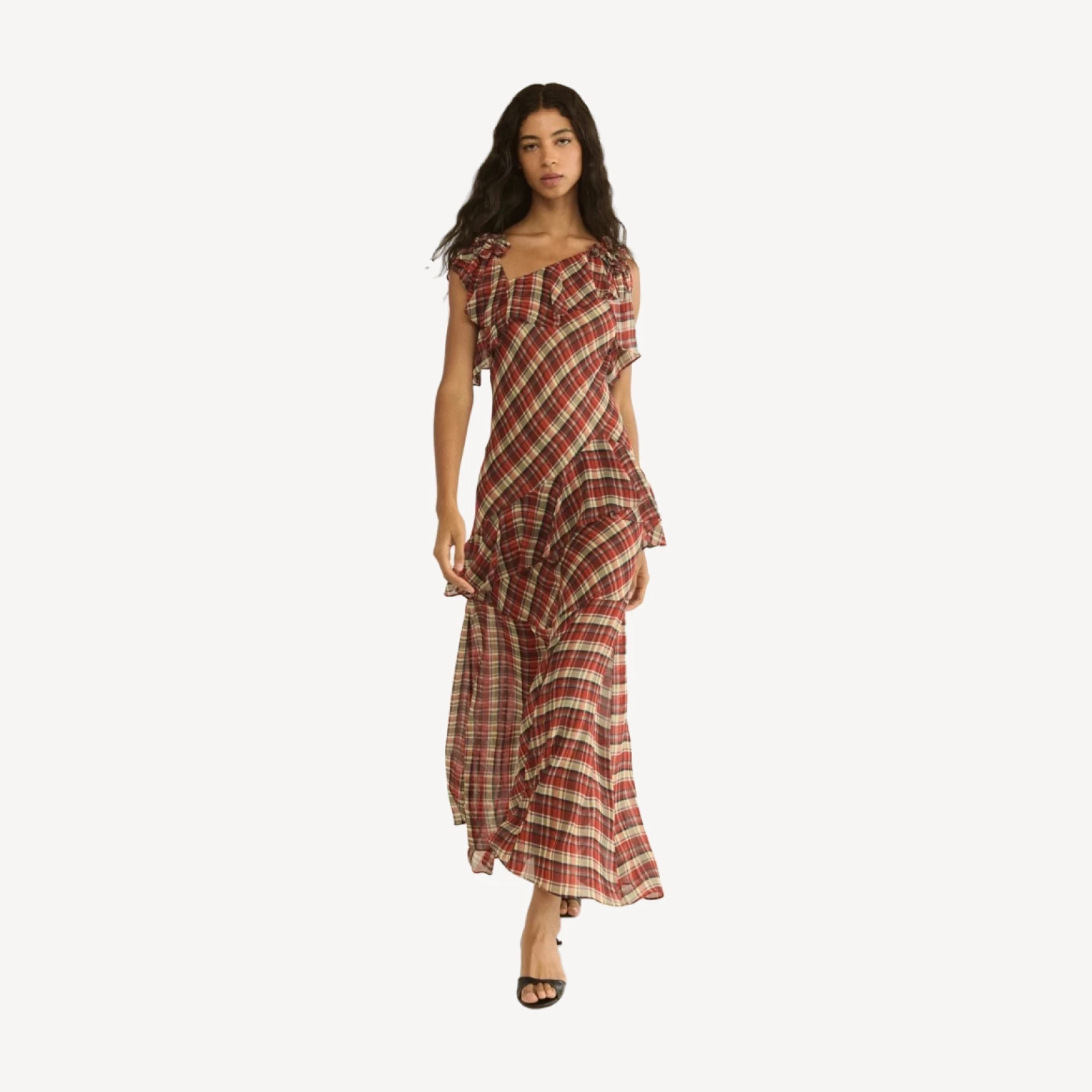 FERNANDA DRESS -- ROSEMERE PLAID