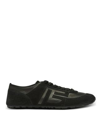 Balmain Men's Racer 45 Trainers in Lambskin and Suede