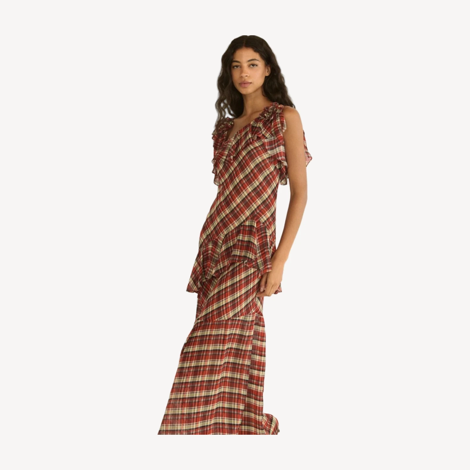 FERNANDA DRESS -- ROSEMERE PLAID
