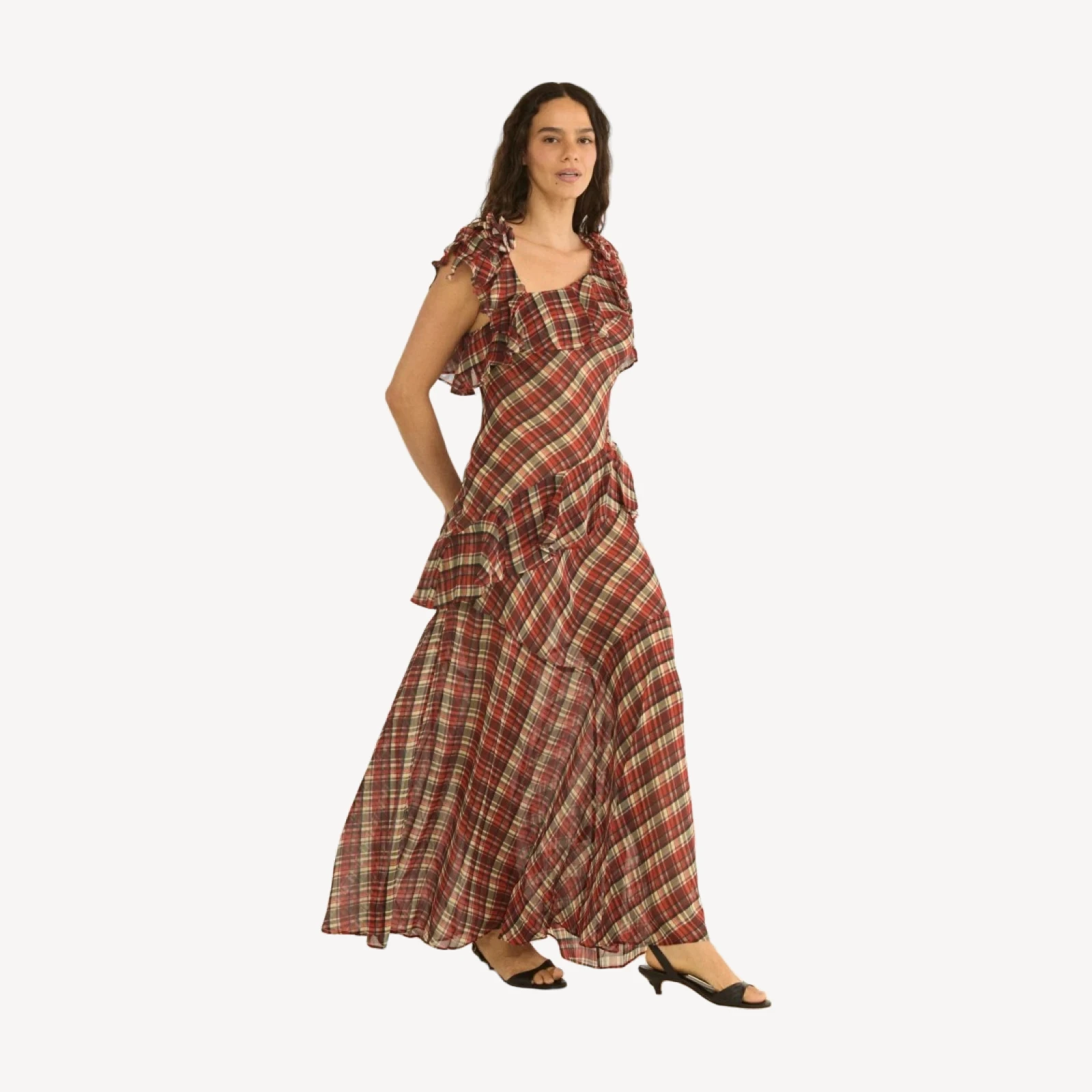 FERNANDA DRESS -- ROSEMERE PLAID