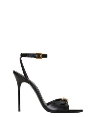 Balmain Women's Anthem Smooth Leather Sandals